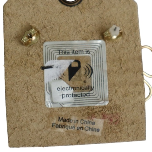 Anthropologie Botanist Abroad Floral Earrings Fairy Bloom Statements Gold NWT - Picture 3 of 5